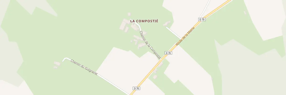 Plan du 5007 La Compostie à Crespinet