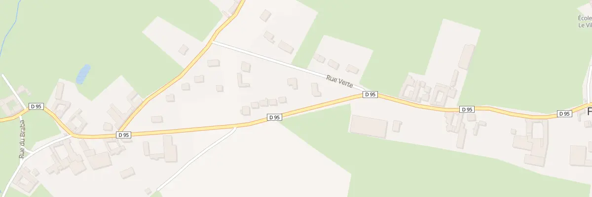 Plan du 7 Rue Verte à Febvin-Palfart