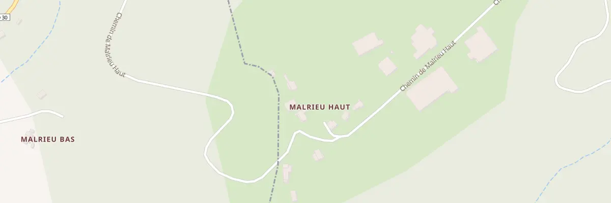 Plan du 24 Che de Malrieu Haut à Lacrouzette