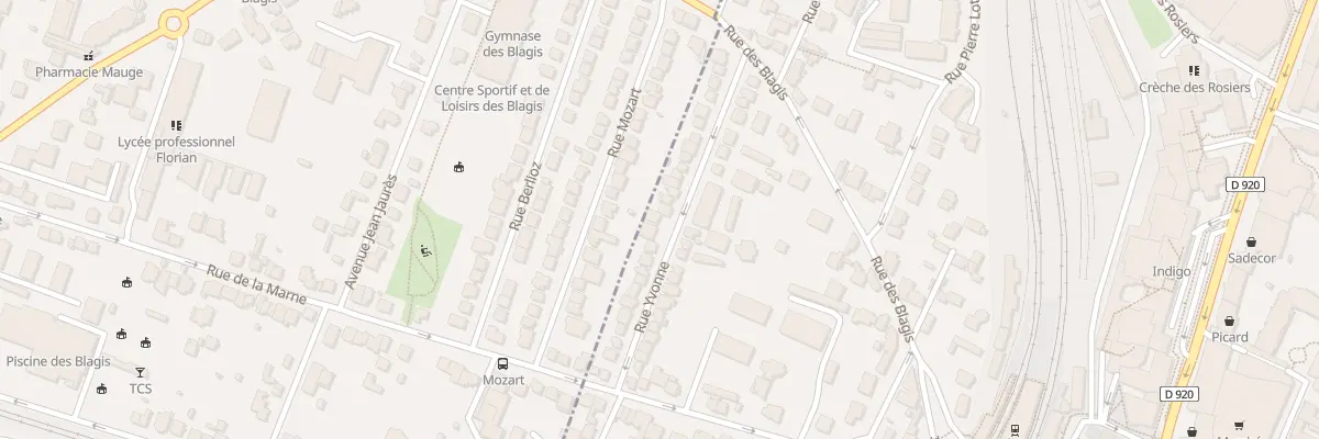 Plan du 25 Rue Yvonne à Bourg-la-Reine