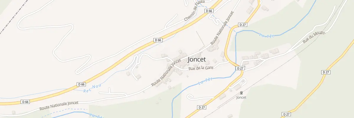 Plan du 10 Rte Nationale Joncet à Serdinya