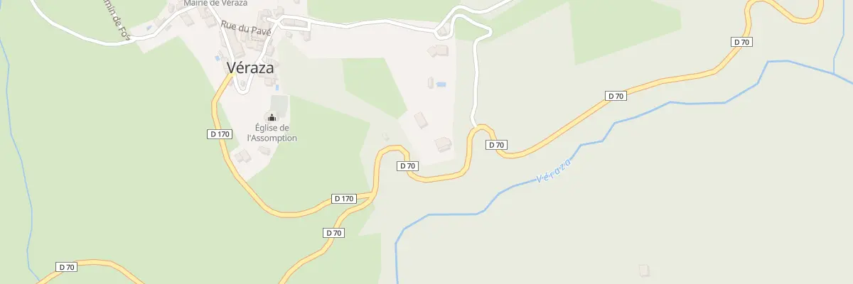 Plan de L’Arpen à Véraza