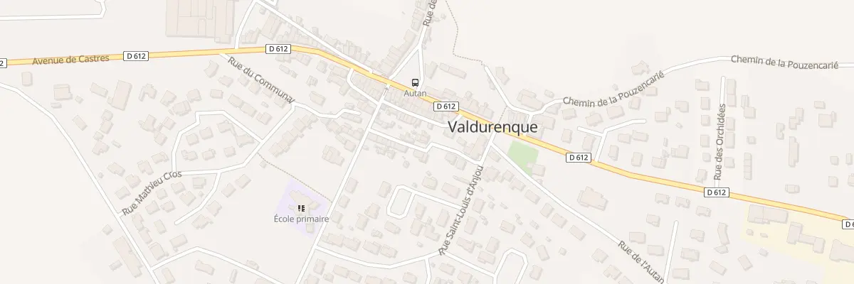 Plan du 2B Rue de l’Église à Valdurenque