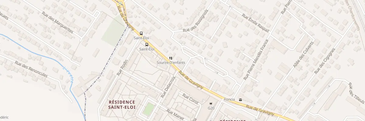 Plan du 65 Rue de Gravigny à Chilly-Mazarin