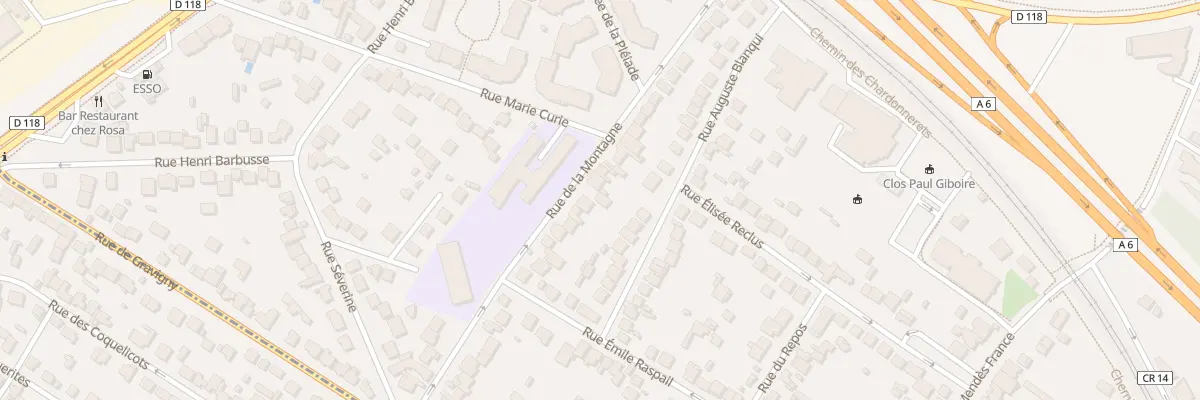 Plan du 32 Rue de la Montagne à Chilly-Mazarin