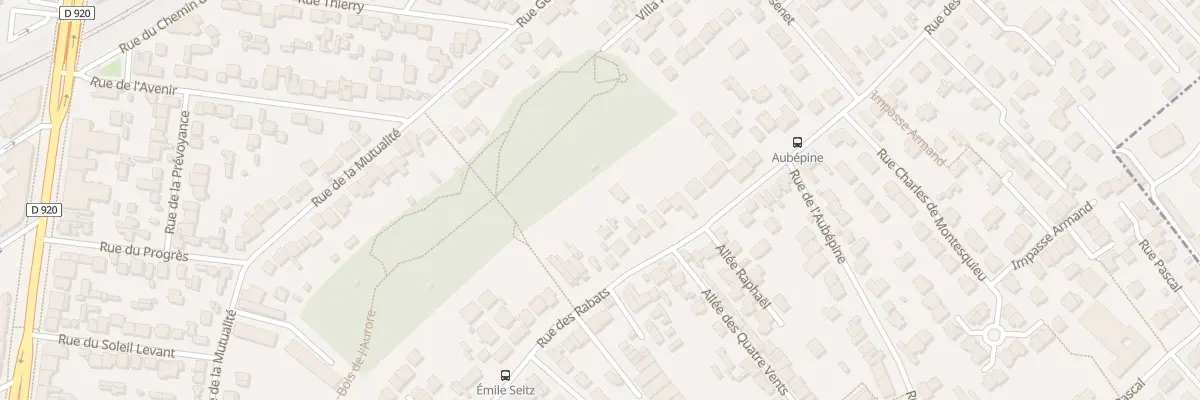 Plan du 102 Rue des Rabats à Antony