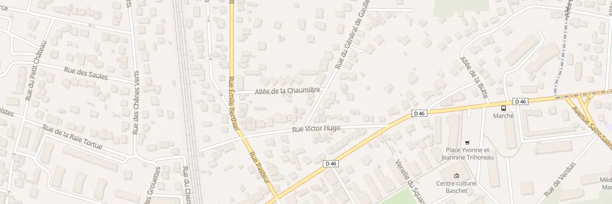 Plan du 3 Rue du Général de Gaulle à Saint-Michel-sur-Orge