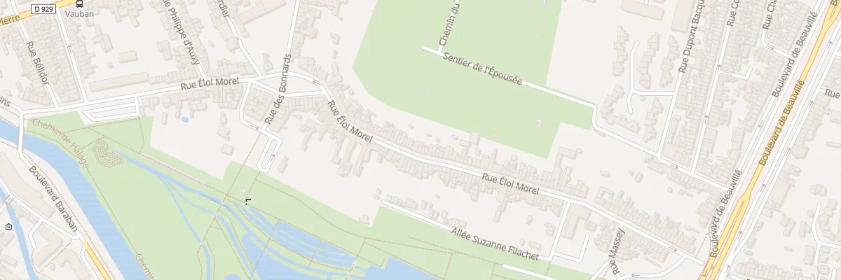 Plan du 149 Rue Eloi Morel à Amiens