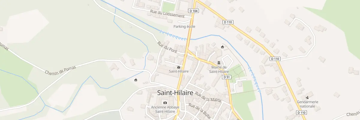 Plan du 6 Av de Carcassonne à Saint-Hilaire