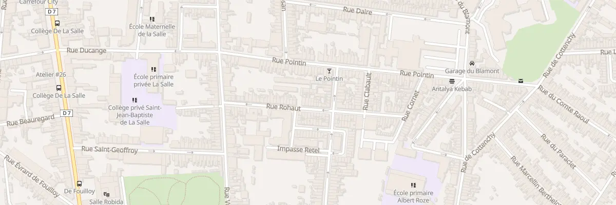 Plan du 41 Rue Rohaut à Amiens