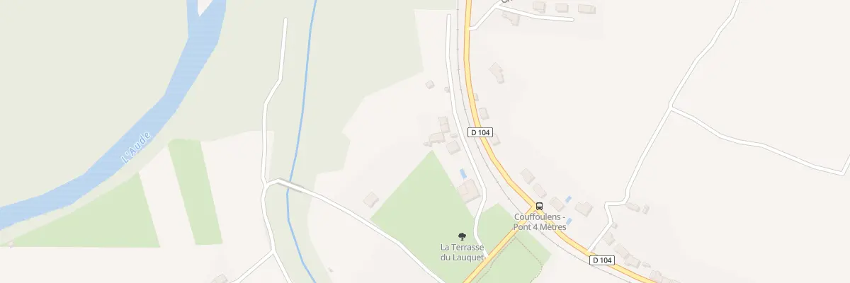 Plan du 5233 Le Village à Couffoulens