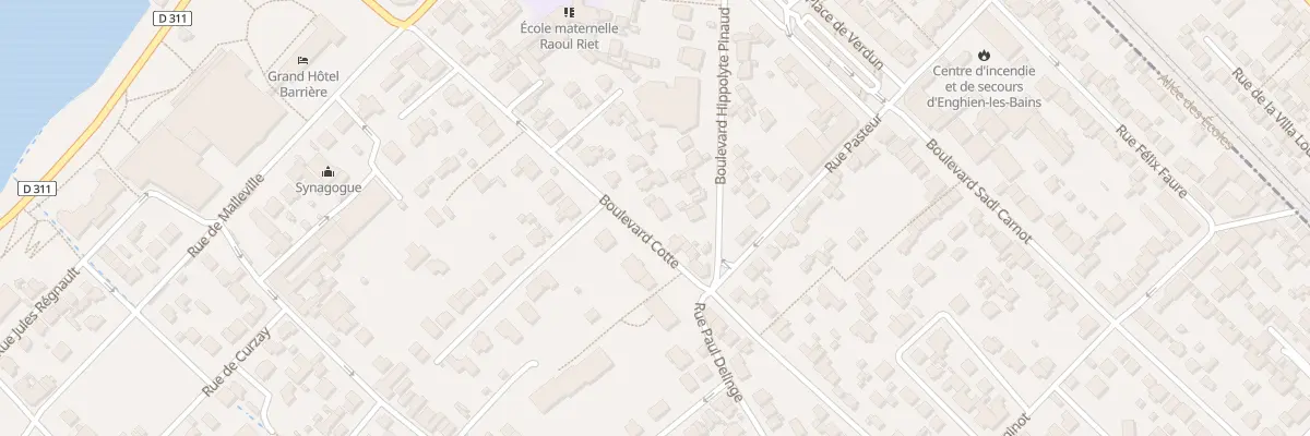 Plan du 29B Bd Cotte à Enghien-les-Bains