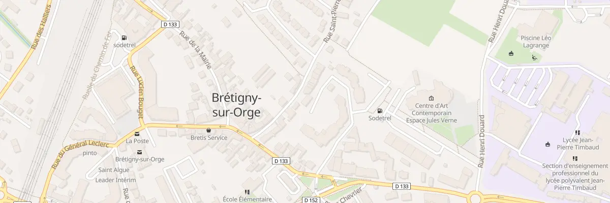 Plan du 12 Rue Saint-pierre à Brétigny-sur-Orge
