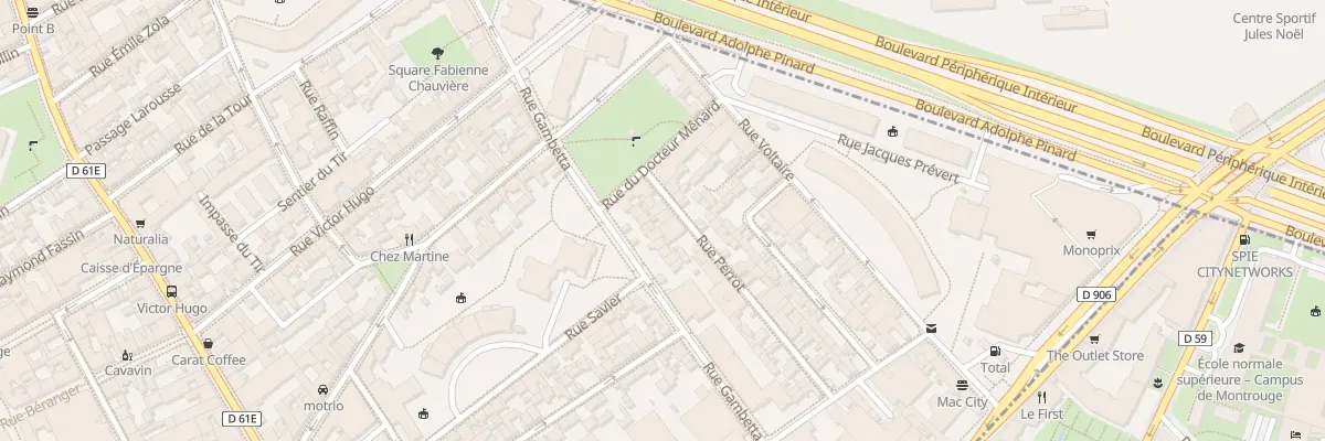 Plan du 31 Rue Perrot à Malakoff