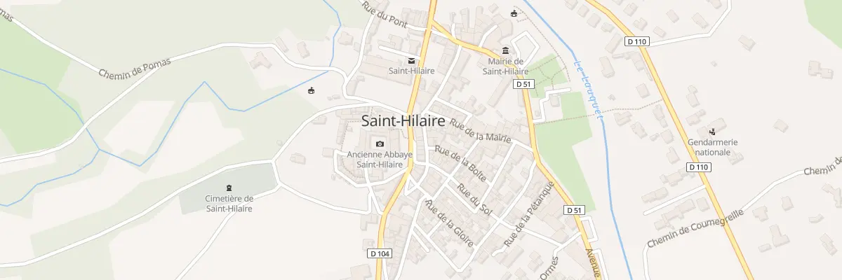 Plan du 13 Av de Carcassonne à Saint-Hilaire