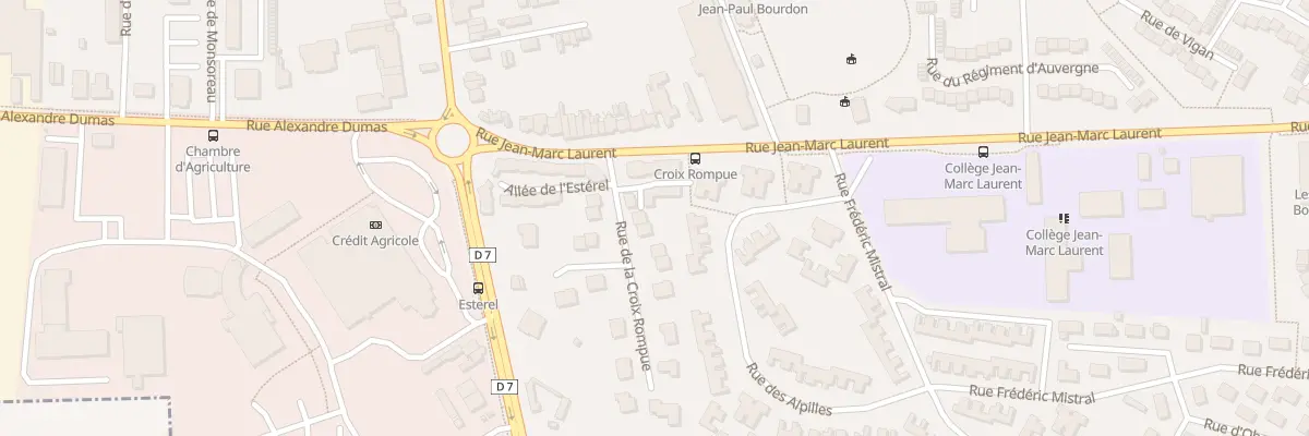 Plan du 3 Rue de la Croix Rompue à Amiens