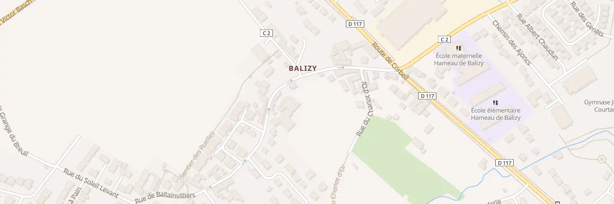 Plan du 9 Rue de Ballainvilliers à Longjumeau