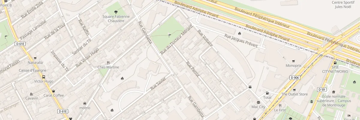 Plan du 43 Rue Gambetta à Malakoff