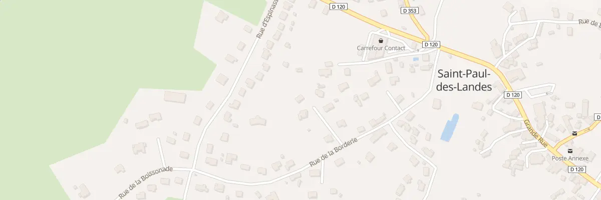 Plan du 7 Rue de Chantegrillon à Saint-Paul-des-Landes