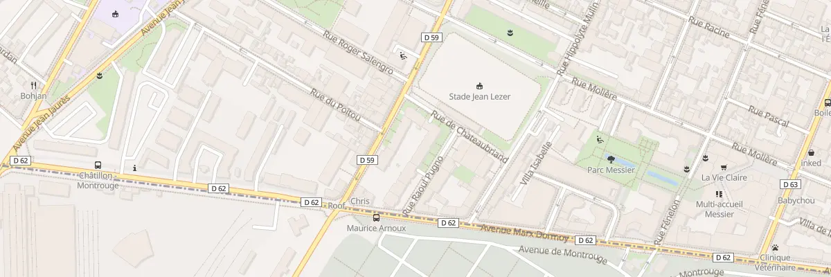 Plan du 165 Rue Maurice Arnoux à Montrouge
