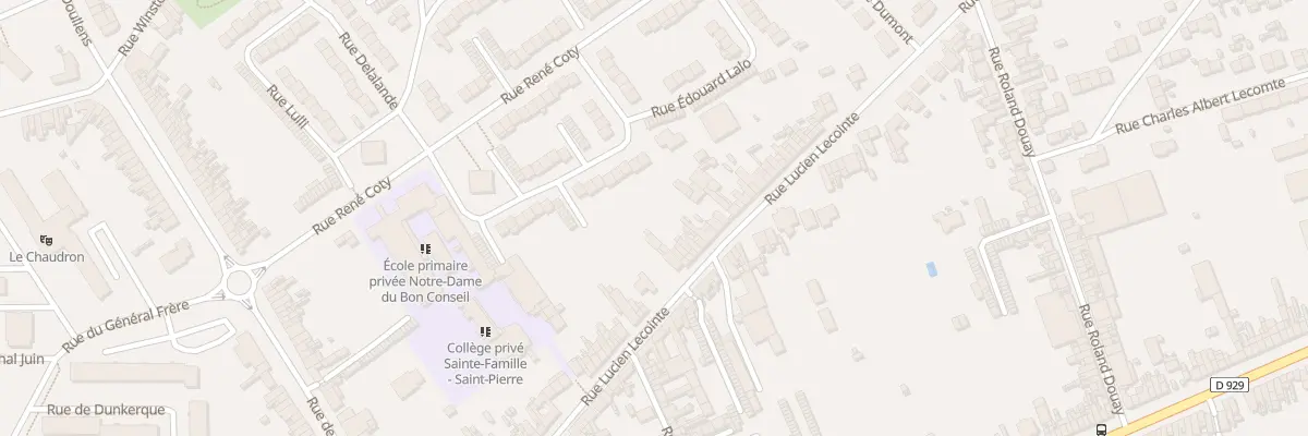 Plan du 137 Rue Lucien Lecointe à Amiens