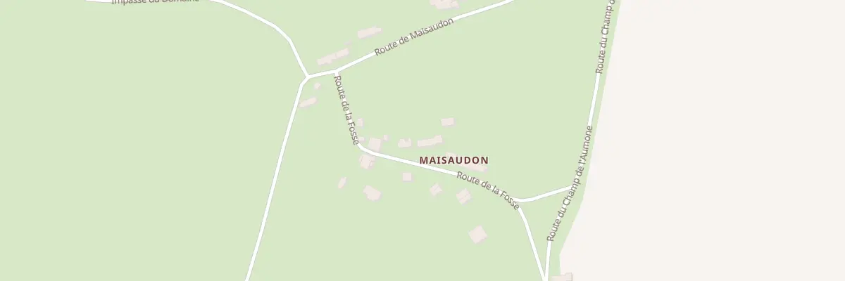 Plan du 163 Maisaudon à Saint-Pierre-les-Bois