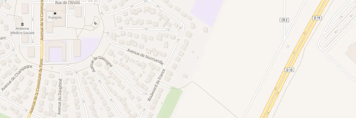 Plan du 140 Bd de France à Brétigny-sur-Orge
