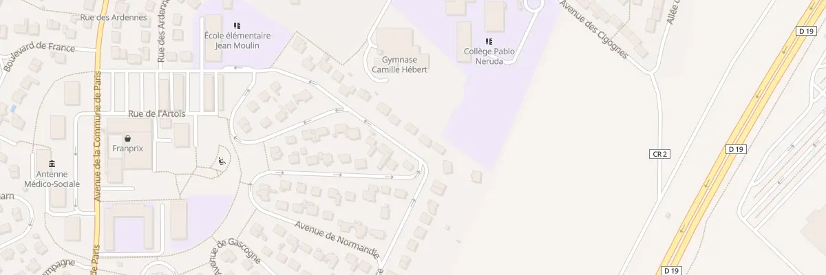 Plan du 158 Bd de France à Brétigny-sur-Orge