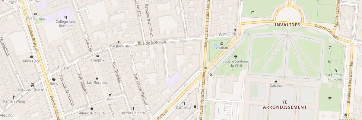 Plan du 137A Rue de Grenelle à Paris 7e Arrondissement
