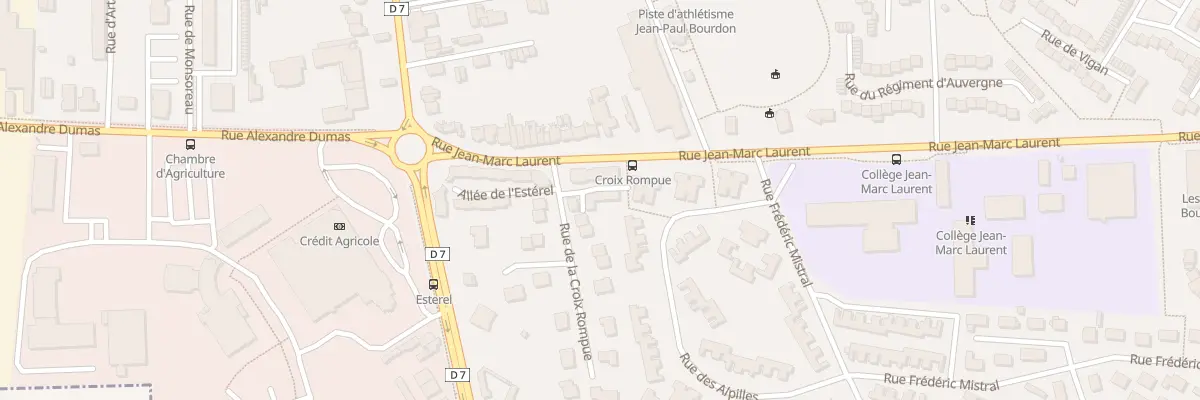 Plan du 42 All de l’Estérel à Amiens
