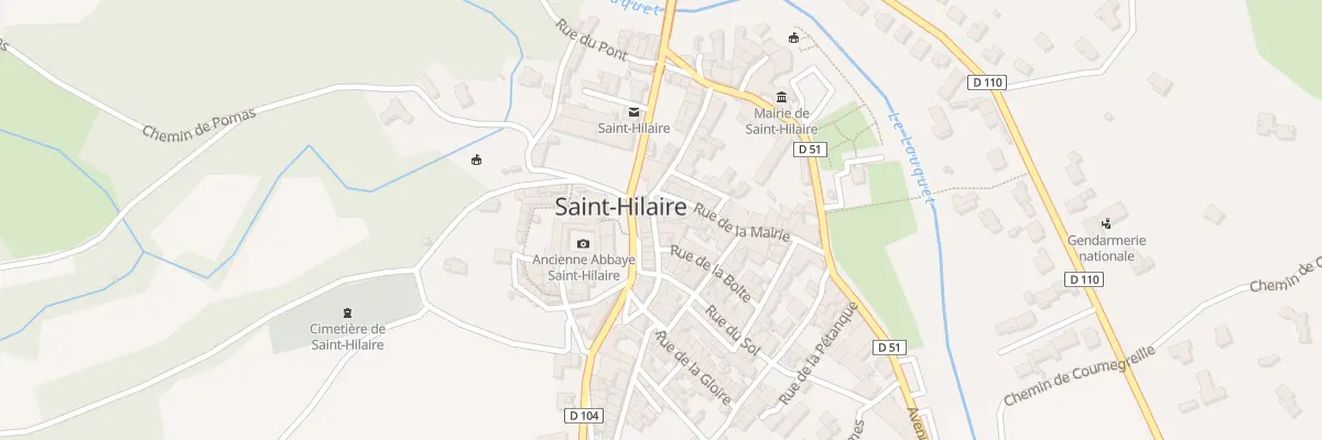Plan du 15 Rue Grande à Saint-Hilaire