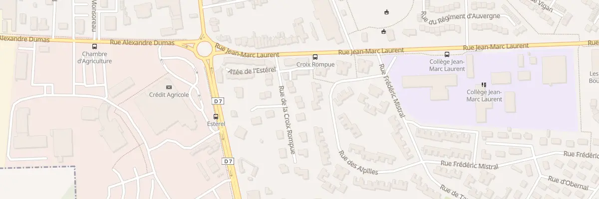 Plan du 7 Rue de la Croix Rompue à Amiens