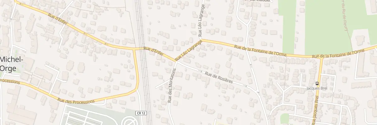 Plan du 43 Rue Leo Lagrange à Saint-Michel-sur-Orge