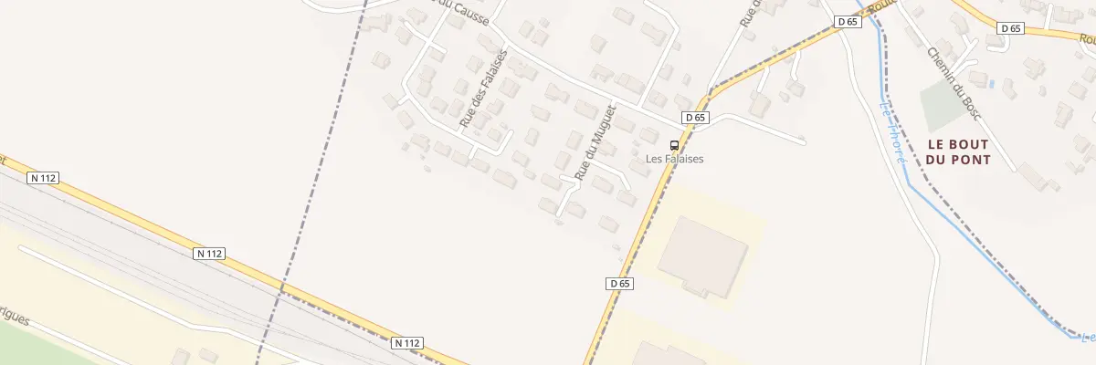 Plan du 5 Rue du Muguet à Caucalières
