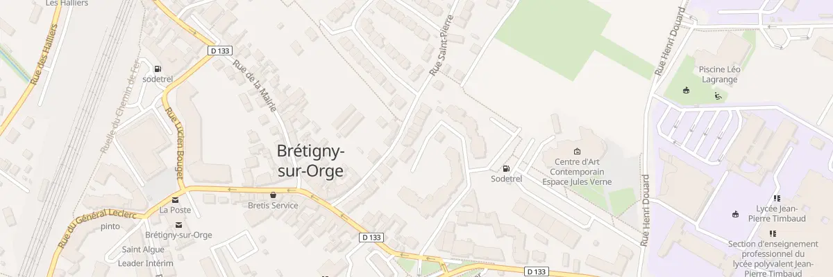 Plan du 16 Rue Saint-pierre à Brétigny-sur-Orge