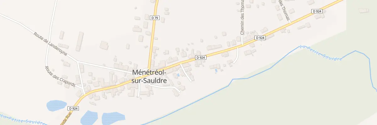 Plan du 12 Rte d’Aubigny à Ménétréol-sur-Sauldre