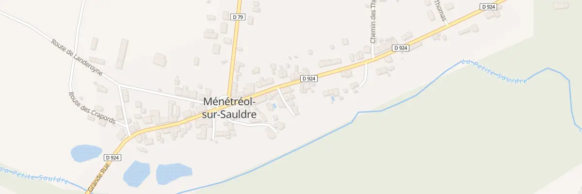 Plan du 3 Imp de la Rivière à Ménétréol-sur-Sauldre