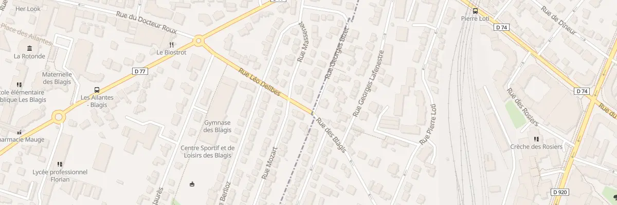 Plan du 19 Rue Léo Delibes à Sceaux