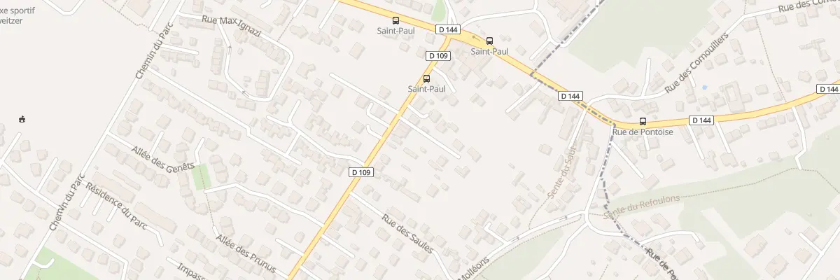 Plan du 108 Rue de Montmorency à Soisy-sous-Montmorency
