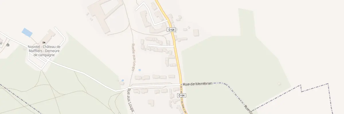 Plan du 16 Rue de Richebourg à Maffliers