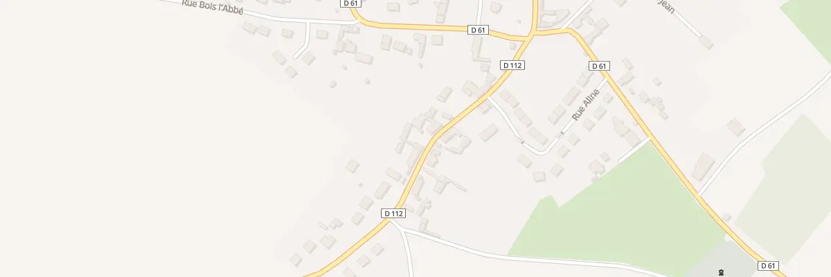 Plan du 16 Rue de la Gare à Campremy