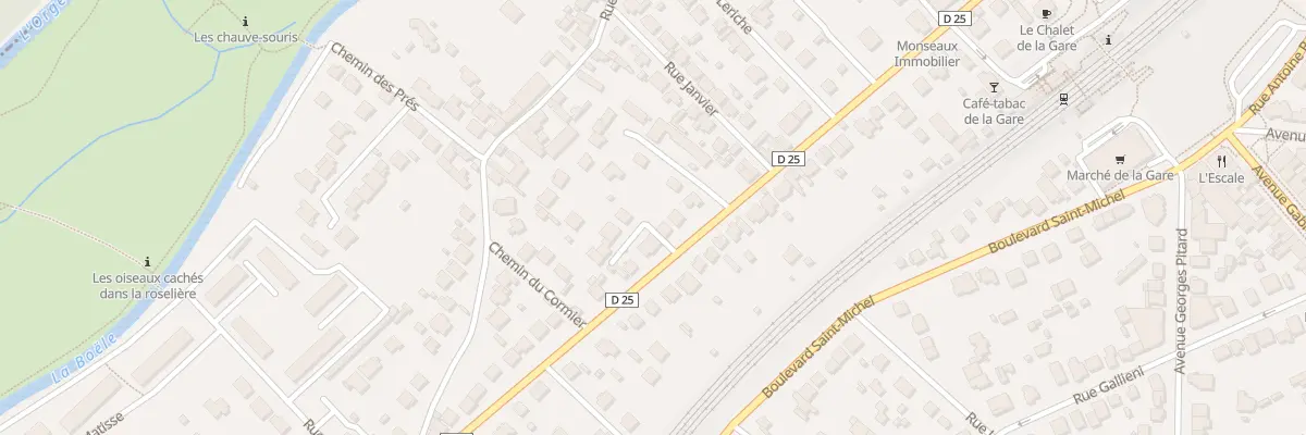 Plan du 46 Rte de Longpont à Sainte-Geneviève-des-Bois