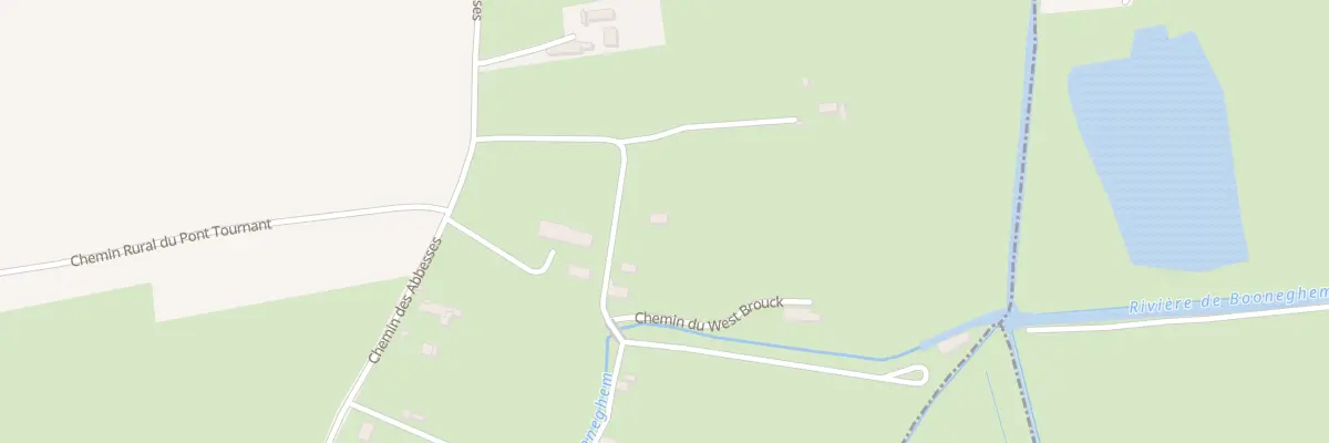 Plan du 40 Che du West-brouck à Nieurlet