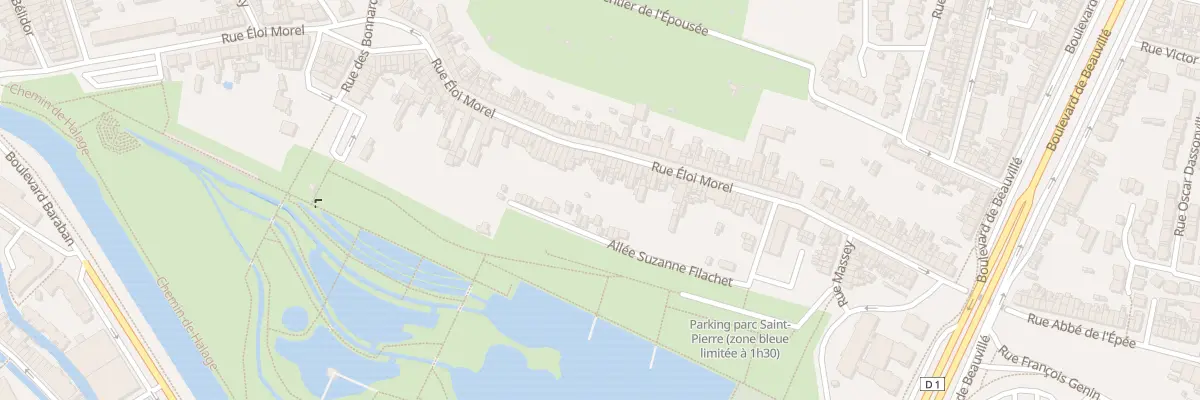 Plan du 174 Rue Eloi Morel à Amiens