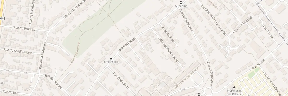 Plan du 103 Rue des Rabats à Antony