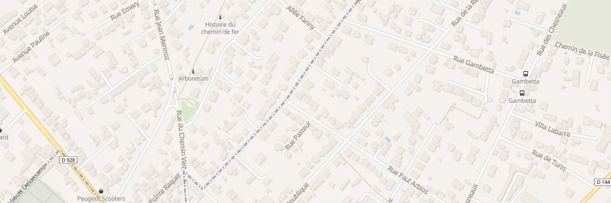 Plan du 28 Rue Paul Arbios à Montmorency