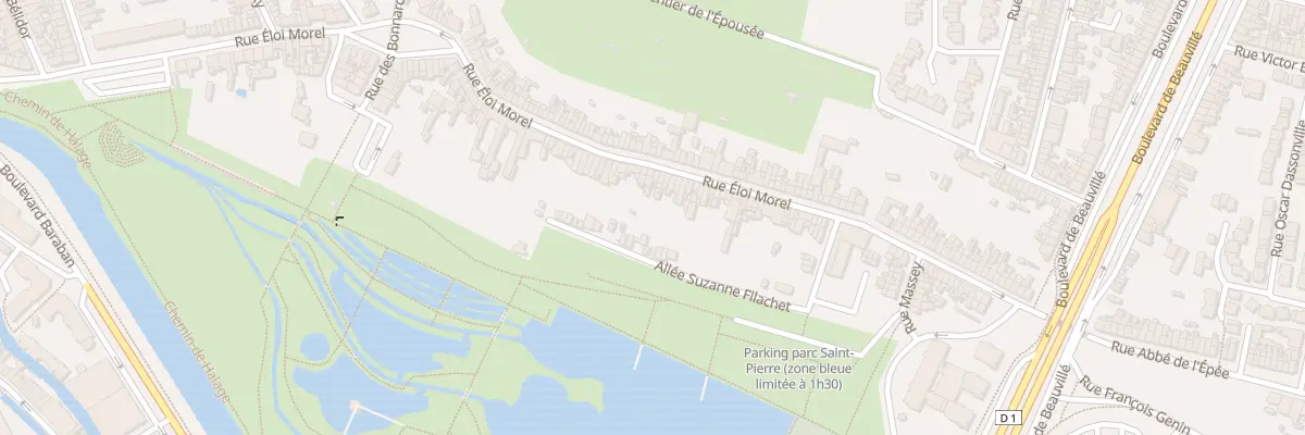 Plan du 176 Rue Eloi Morel à Amiens