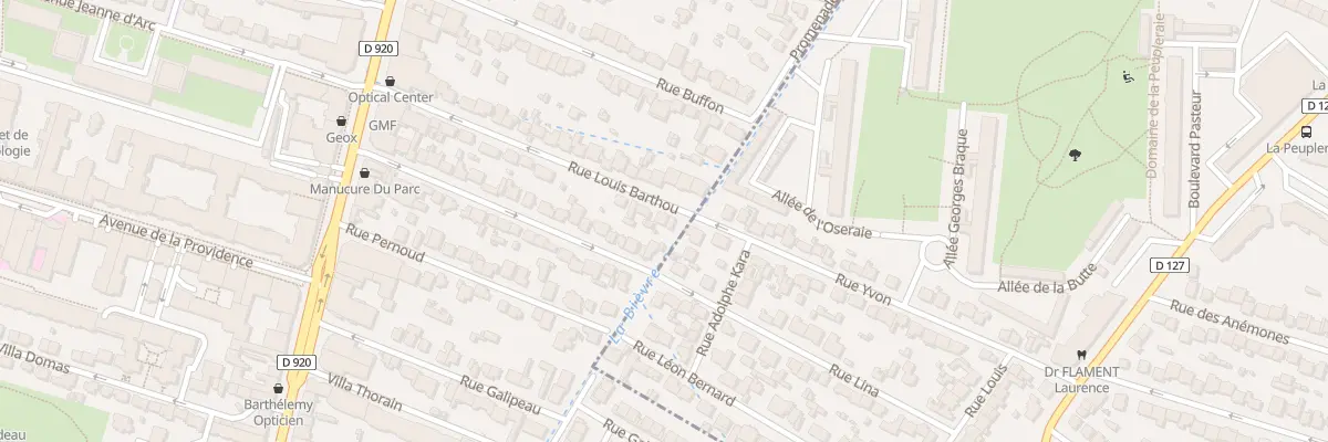 Plan du 24 Rue Louis Barthou à Antony