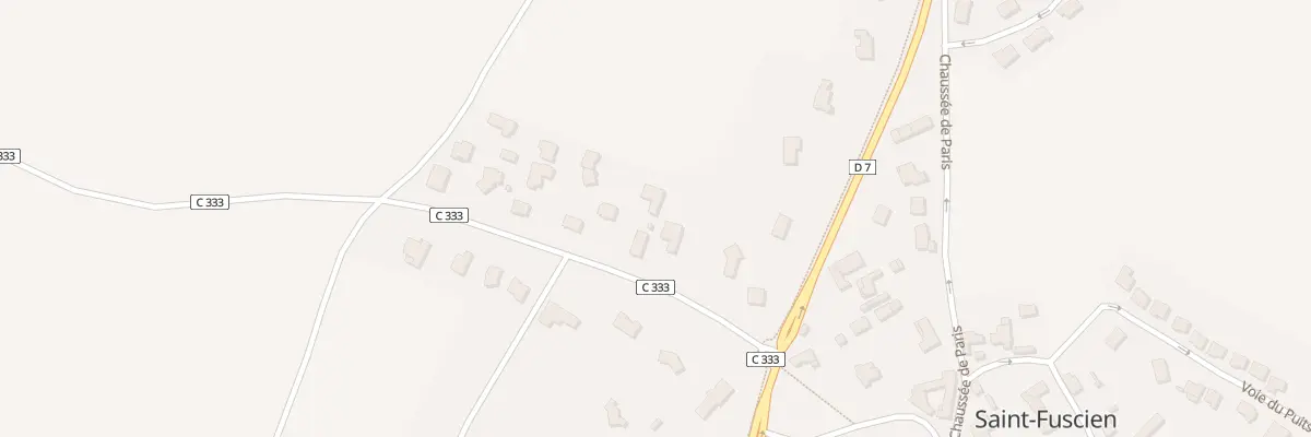 Plan du 8B Rte de Dury à Saint-Fuscien
