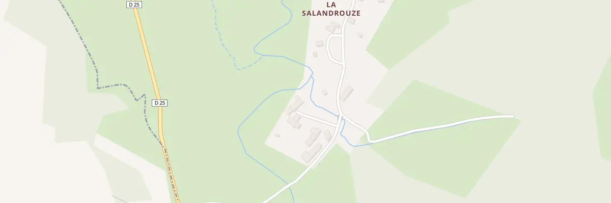 Plan du 5104 La Salandrouze à Saint-Georges-Nigremont